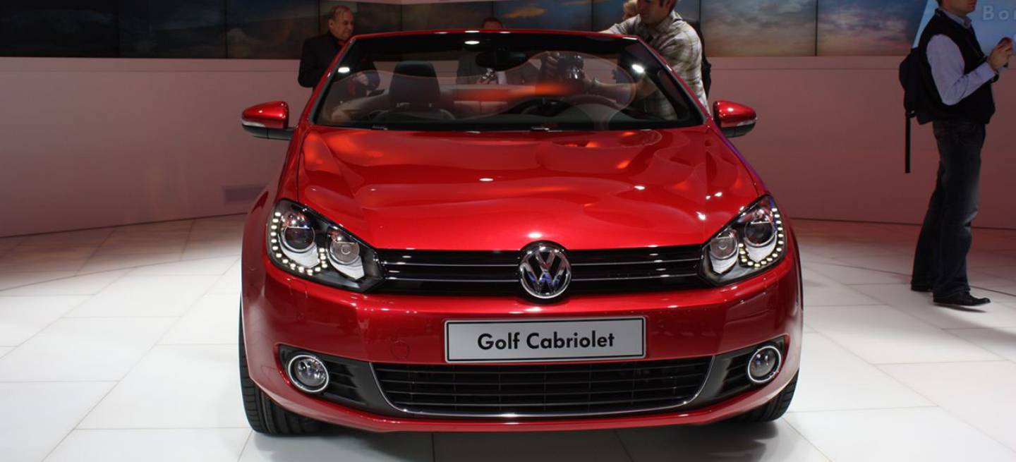 Volkswagen Golf Cabrio en Ginebra