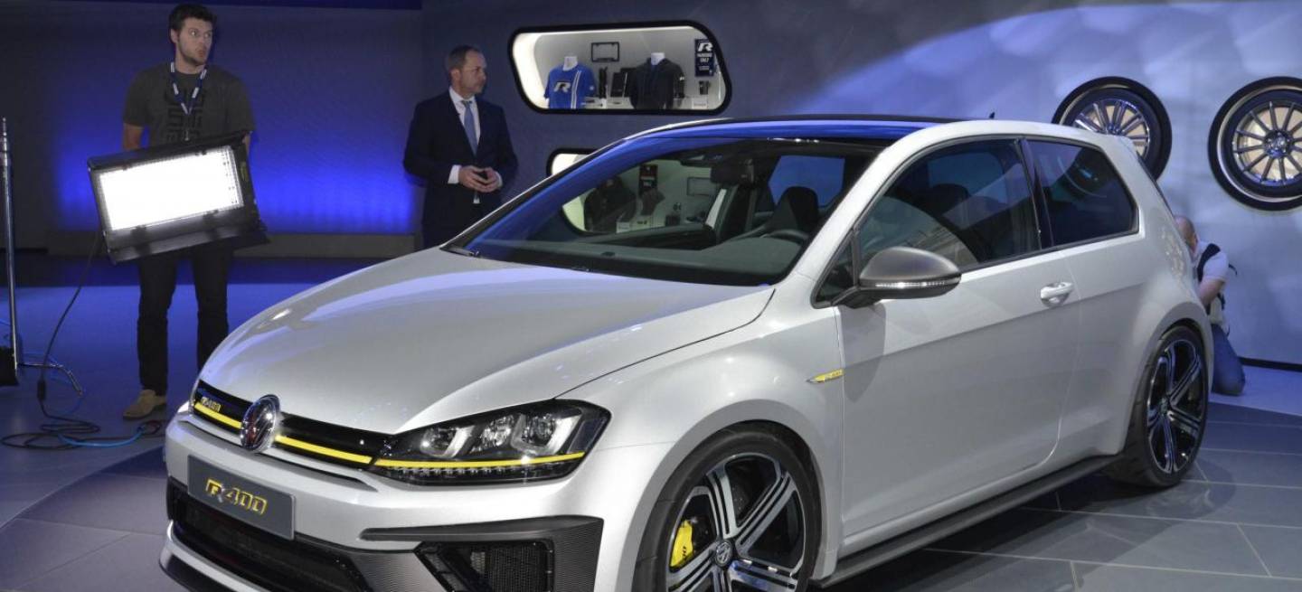 Volkswagen Golf R400 desde el Salon de Los Angeles