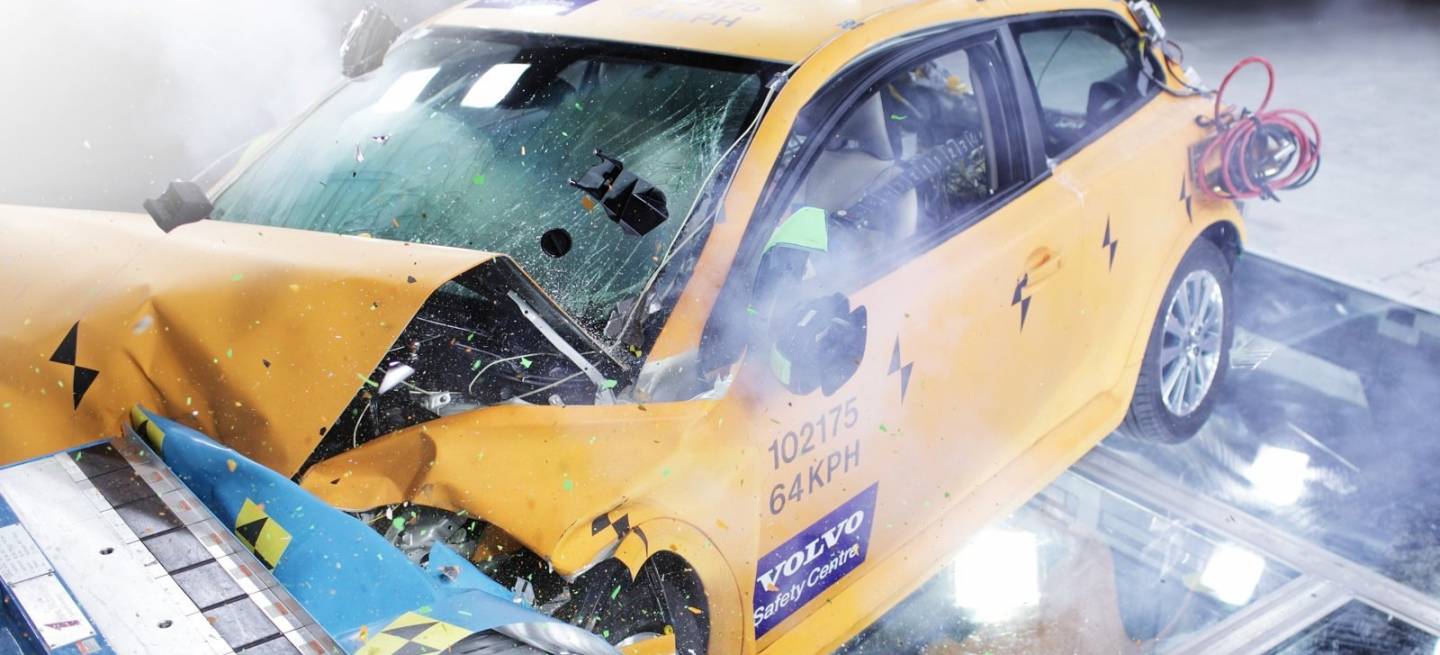 Volvo C30 Accidentado