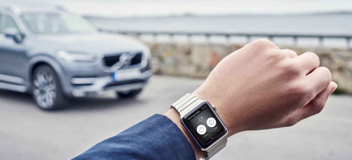 Volvo On Call App In The Apple Watch Volvo On Call App In The Apple Watch