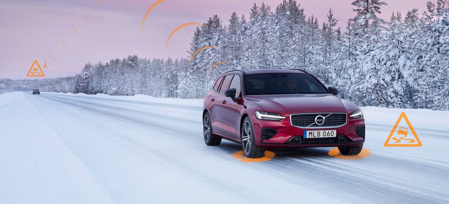 Volvo Slippery Road Alert 03 Volvo Slippery Road Alert 03