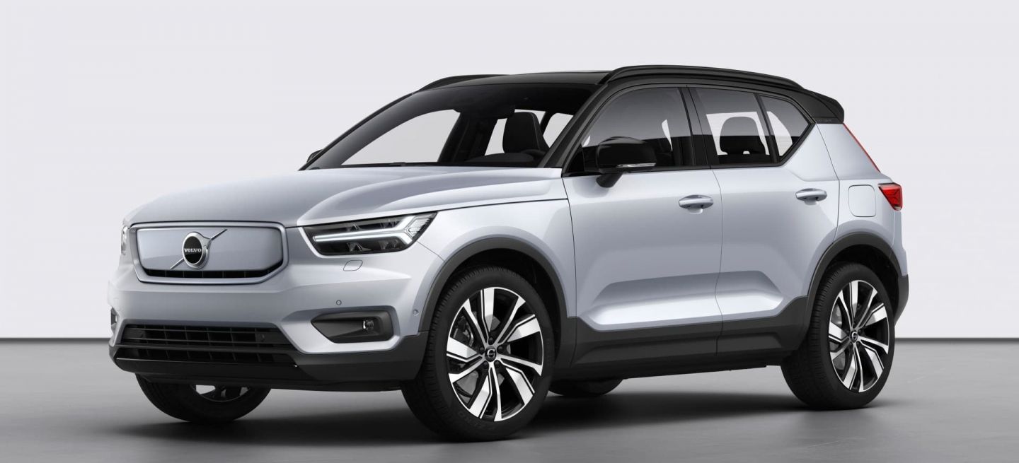 Volvo Xc40 Recharge P8 Awd In Glacier Silver Volvo Xc40 Recharge P8 Awd In Glacier Silver