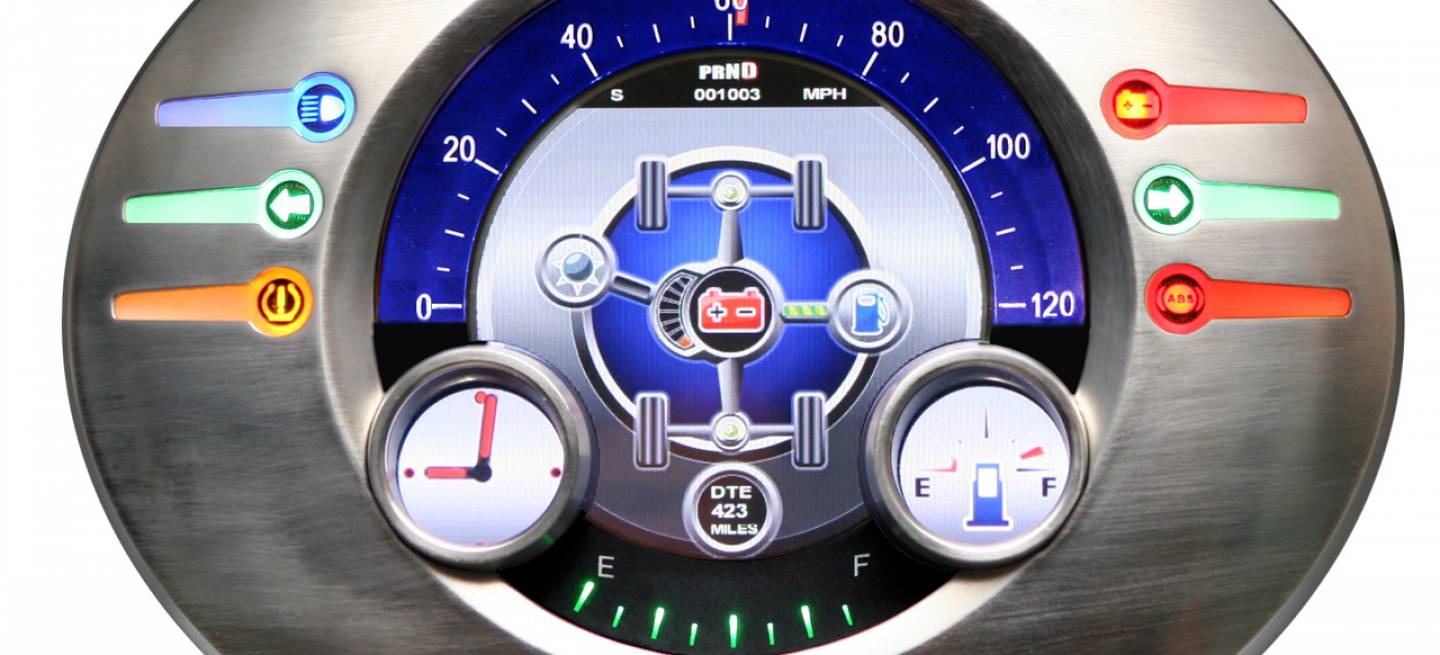 Cuadro de mandos Yakazi LCD
