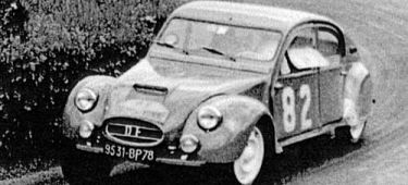 Versión de carreras del Citroën 2CV Dagonet, ágil y compacto.