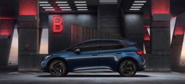 Cupra Born Electrico 2021 Aurora Blue 3