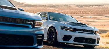 2020 Dodge Charger Srt Hellcat Widebody (left) And 2020 Dodge Ch
