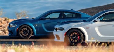 2020 Dodge Charger Scat Pack Widebody (front) And 2020 Dodge Cha