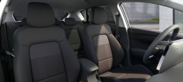 Vista detallada de la configuración de asientos del Hyundai Bayon, con tapicería premium y ajustes ergonómicos.