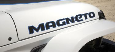 The Exterior Of The Jeep® Magneto Bev Concept Features A Bright