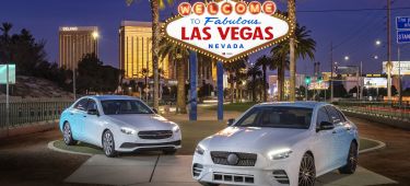 Mercedes Benz E Klasse Mitfahrt, Las Vegas 2020 // Mercedes Benz E Class Testride, Las Vegas 2020