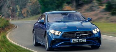 Mercedes Cls Coupe 2021 Azul Amg Line 07