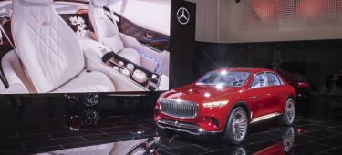Mercedes Benz Vernissage “vision Mercedes Maybach Ultimate Luxury” Am Vortag Der Auto China 2018