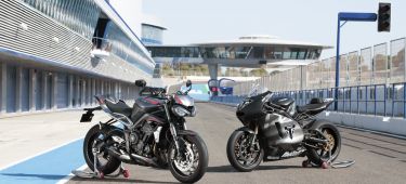 New Street Triple Rs And Moto2 Prototype Static Location 