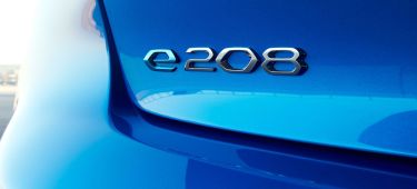 Peugeot E 208 2019 Azul Detalles 05
