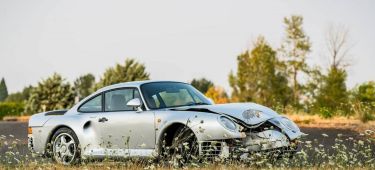 Porsche 959 Accidente Subasta 0818 005