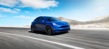 Tesla Model Y Azul 2021