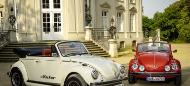 The E Beetle And A Red Beetle With Boxer Engine
