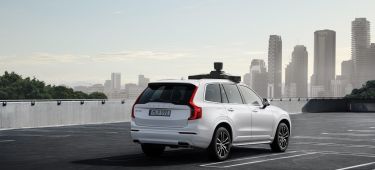 Volvo Cars And Uber Present Production Vehicle Ready For Self Driving