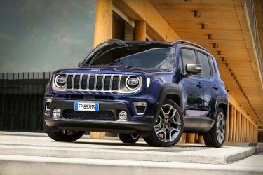 Jeep Renegade 2021 Limited Azul Frontal