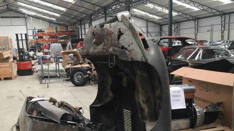 1961 Jaguar E-Type Chassis 875256 to be restored by Classic Motor Cars_1 1961 Jaguar E-Type Chassis 875256 to be restored by Classic Motor Cars_1