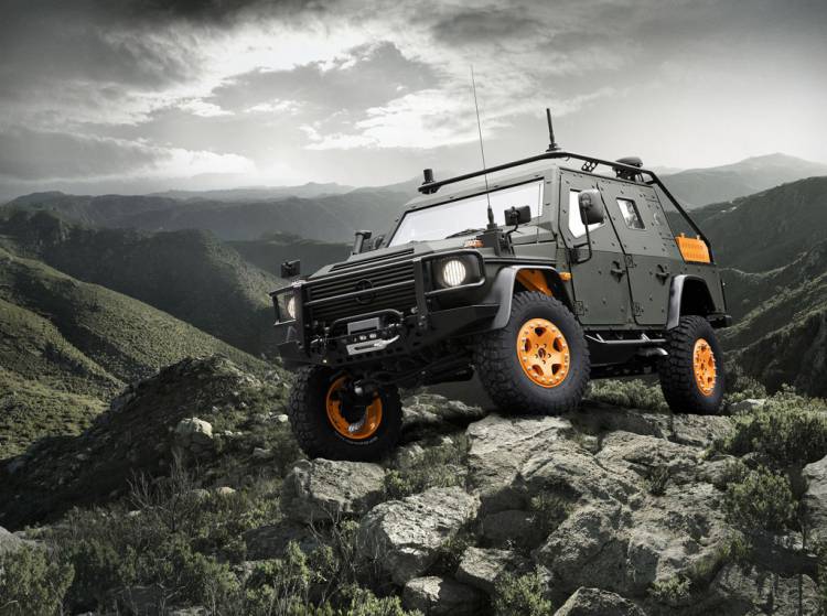 Mercedes G LAPV 6.X Concept Mercedes G LAPV 6.X Concept