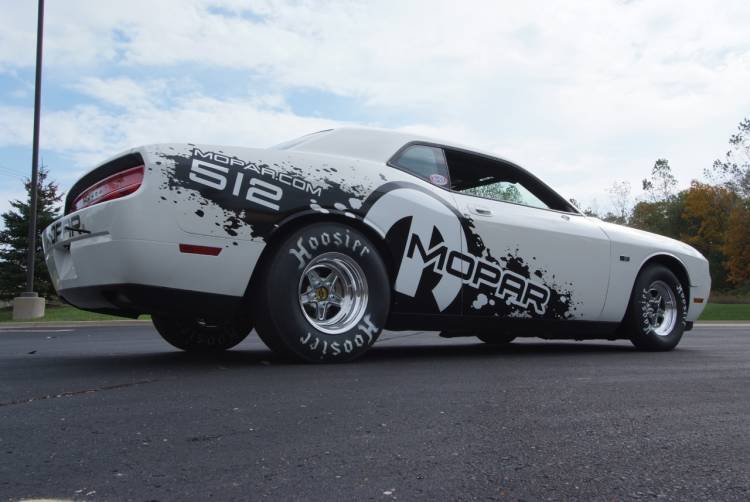 Dodge Challenger Drag Pak, diez cilindros y dos marchas Dodge Challenger Drag Pak, diez cilindros y dos marchas