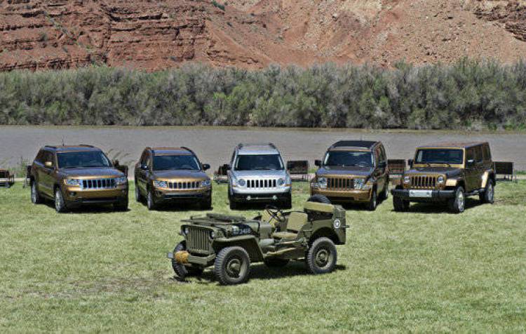 70 aniversario de Jeep en el Moab 70 aniversario de Jeep en el Moab