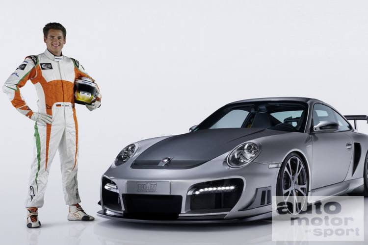 Adrian Sutil (Porsche 911 GT2 TechArt)