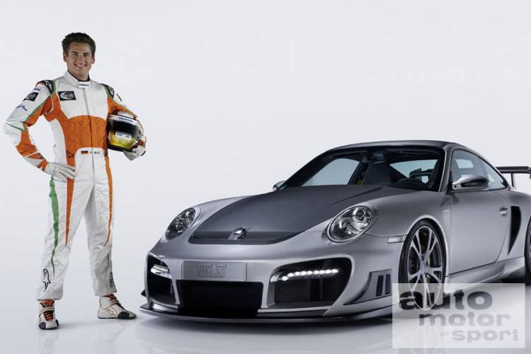 Adrian Sutil (Porsche 911 GT2 TechArt) Adrian Sutil (Porsche 911 GT2 TechArt)