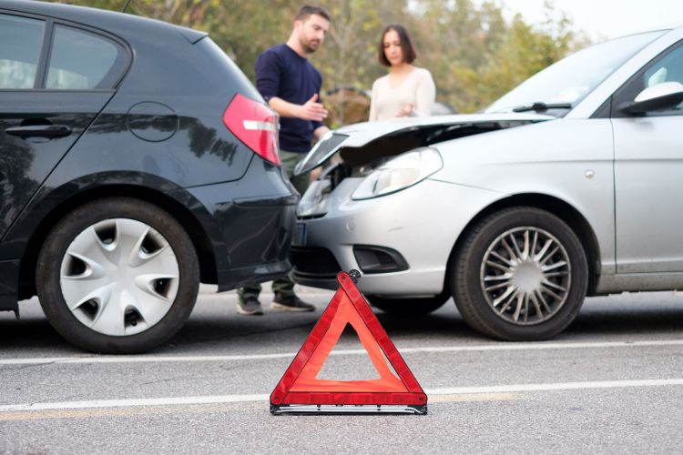 Alcance por no guardar distancia de seguridad