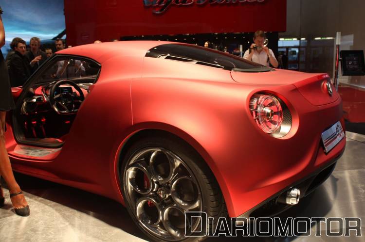 Alfa Romeo 4C Concept en Ginebra Alfa Romeo 4C Concept en Ginebra