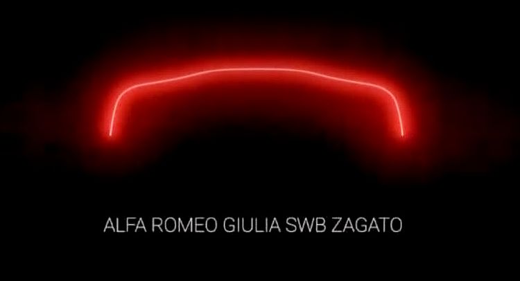 Alfa Romeo Giulia Swb Zagato Teaser 01