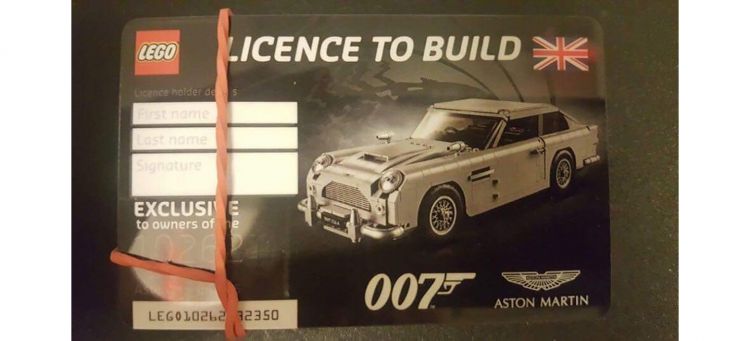 Aston Martin Db5 James Bond Lego Adelanto