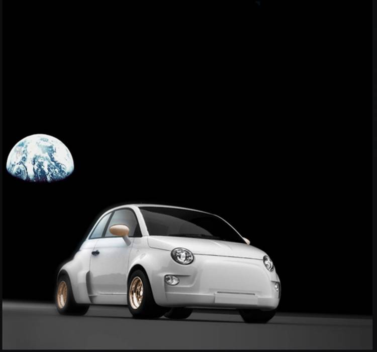 Atomik 500, un pequeño kart eléctrico Atomik 500, un pequeño kart eléctrico