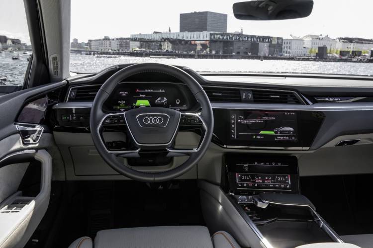 The Interior Of The Audi E Tron Prototype The Interior Of The Audi E Tron Prototype