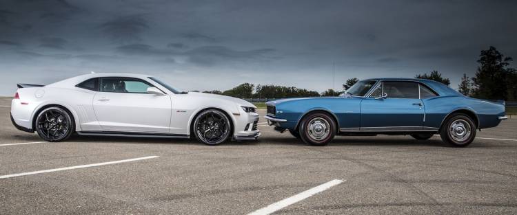 2014 and 1967 Chevrolet Camaro Z28 2014 and 1967 Chevrolet Camaro Z28