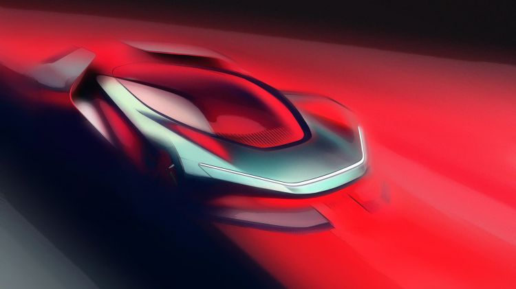 Automobili Pininfarina Pf0 Concept Sketch