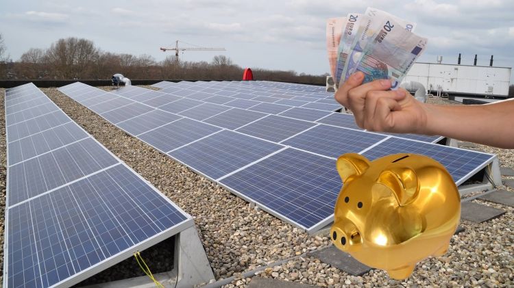 Virtual Battery Solar Piggy Bank Solar Wallet