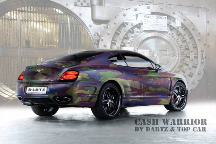 Bentley Continental GT CA$H.CAMO, el exceso personificado Bentley Continental GT CA$H.CAMO, el exceso personificado