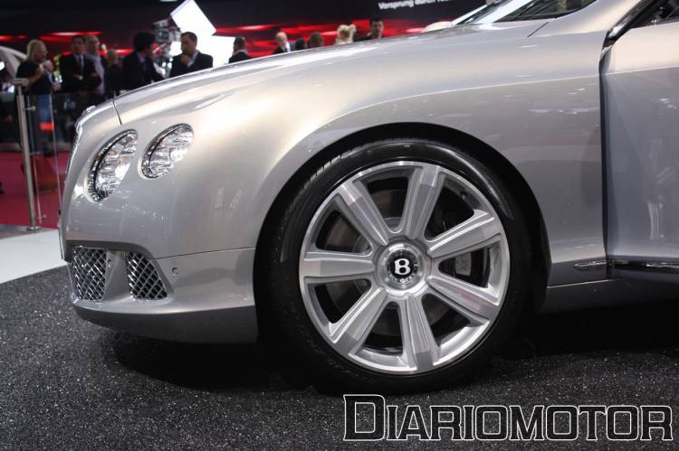 Bentley Continental GT en el Salón de París Bentley Continental GT en el Salón de París