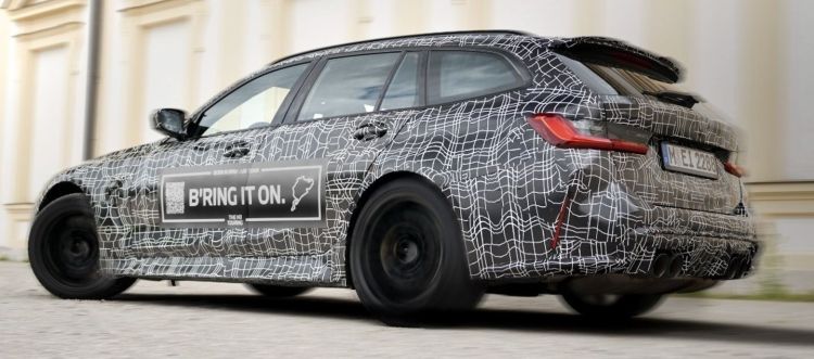 Bmw M3 Touring 2022 Teaser Bmw M3 Touring 2022 Teaser