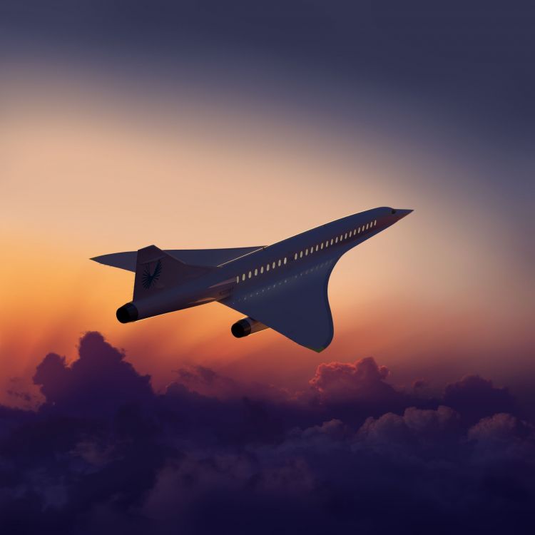 Boom Avion Supersonico 11