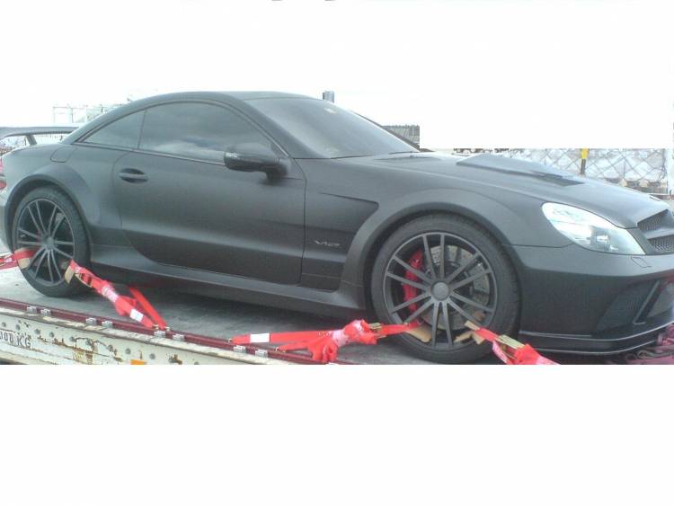 Mercedes SL 65 AMG Black Series Brabus Vanish Mercedes SL 65 AMG Black Series Brabus Vanish