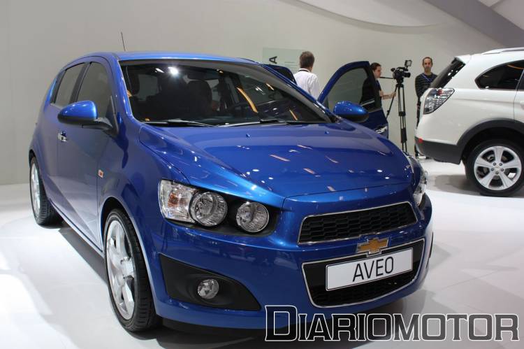 Chevrolet Aveo 2011 en el Salón de París Chevrolet Aveo 2011 en el Salón de París