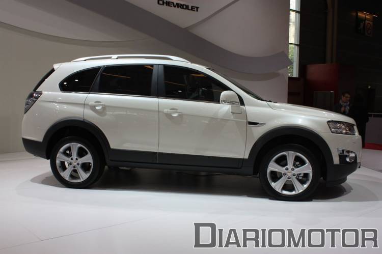 Chevrolet Captiva en el Salón de París Chevrolet Captiva en el Salón de París