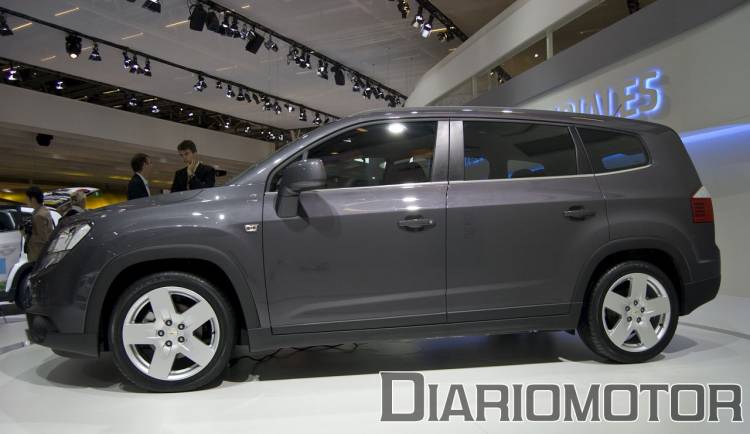 Chevrolet Orlando en el Salón de París Chevrolet Orlando en el Salón de París