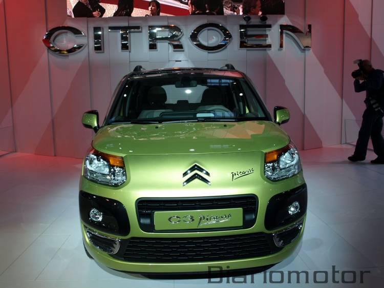 Citroën C3 Picasso en París 2008 Citroën C3 Picasso en París 2008