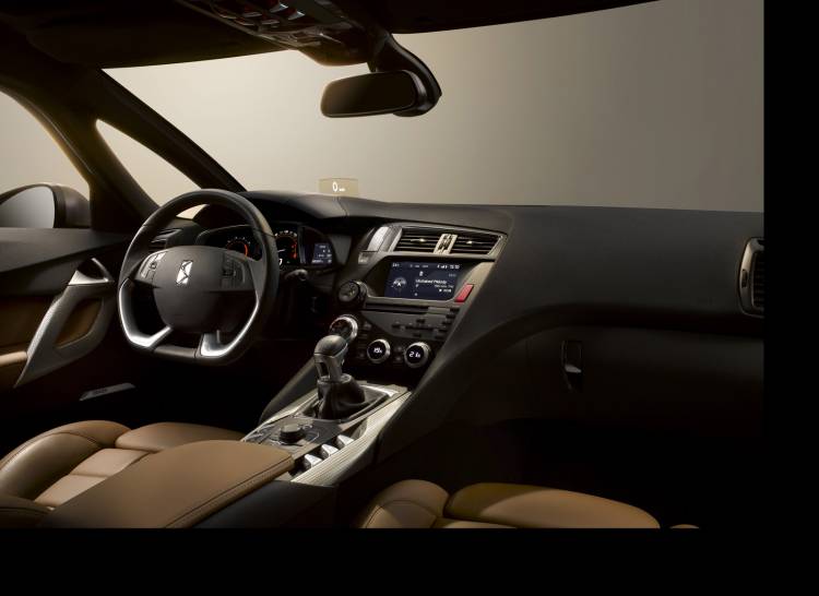 Interior del Citroën DS5 Interior del Citroën DS5