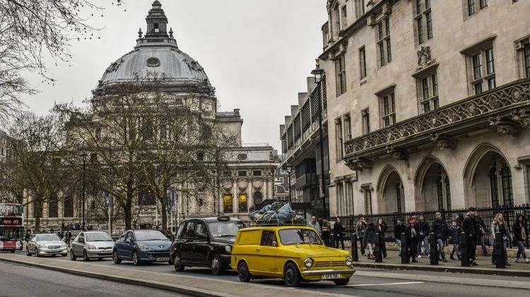 Yellow car