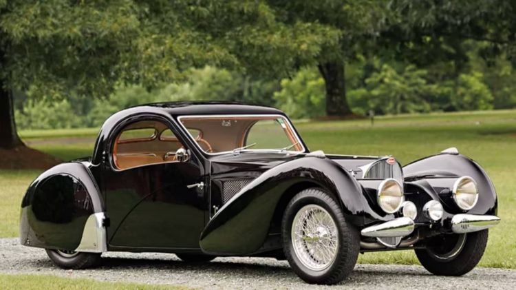 Most Expensive Cars Auction 2022 Bugatti Type 57sc Atalante